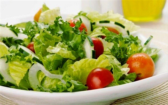 ‌روش درست مصرف انواع سالاد