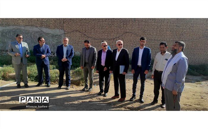 آیین کلنگ‌زنی ساخت دبستان 3 کلاسه در منطقه ابوجلال شمالی سوسنگرد