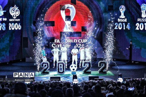 آئین رونمایی از لباس تیم ملی فوتبال ایران در جام جهانی