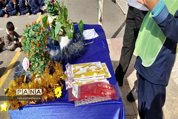 مراسم «مصباح الهدی» دبستان پسرانه اولیای شیرازی منطقه کهریزک