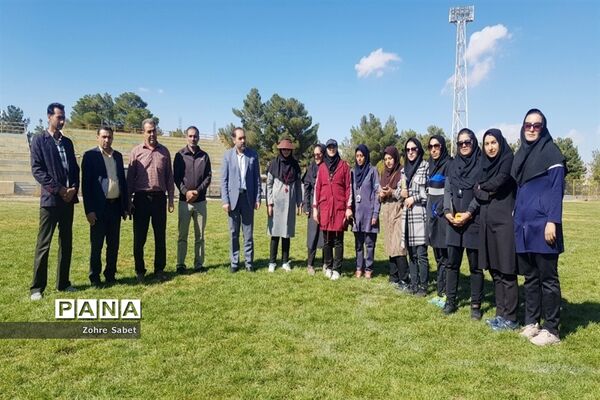 دومیدانی دختران آموزشگاه متوسطه شهرستان اقلید