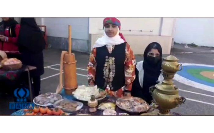 هفته مازندران در دبیرستان الزهرا ساری