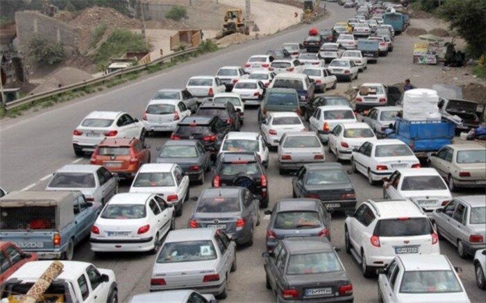 بارش باران و برف در محورهای مواصلاتی ۱۴ استان کشور