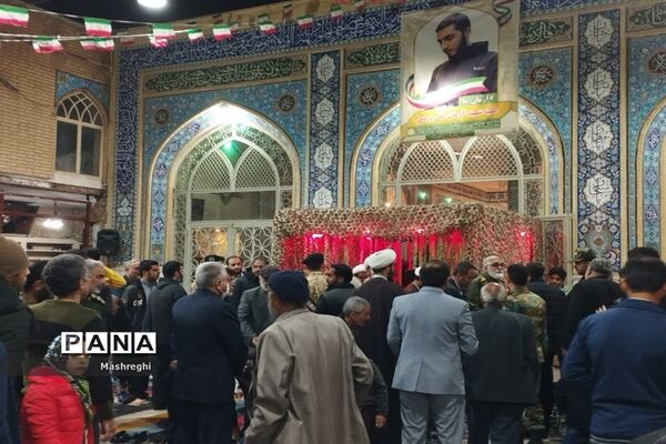 دهمین یادواره ۱۰۰ شهید از شهدای پایگاه بسیج آیت الله یثربی در کاشان