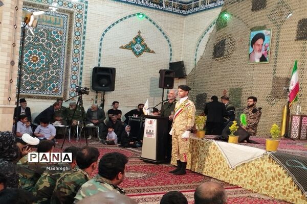 دهمین یادواره ۱۰۰ شهید از شهدای پایگاه بسیج آیت الله یثربی در کاشان