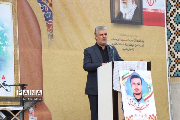مراسم بزرگداشت چهلمین روز شهادت «مهدی زاهدلویی» در قم