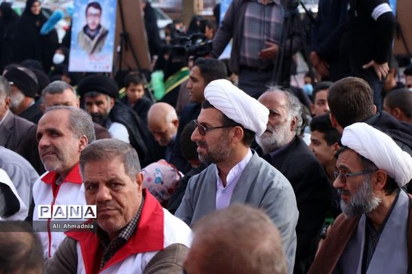 مراسم بزرگداشت چهلمین روز شهادت «مهدی زاهدلویی» در قم