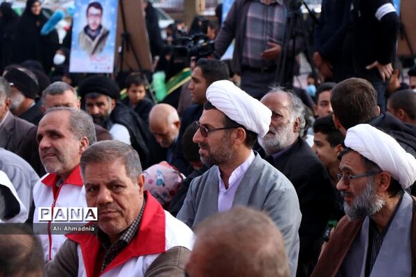 مراسم بزرگداشت چهلمین روز شهادت «مهدی زاهدلویی» در قم