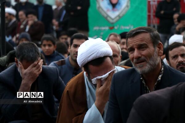 مراسم بزرگداشت چهلمین روز شهادت «مهدی زاهدلویی» در قم