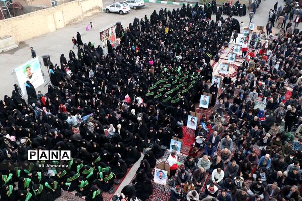 مراسم بزرگداشت چهلمین روز شهادت «مهدی زاهدلویی» در قم