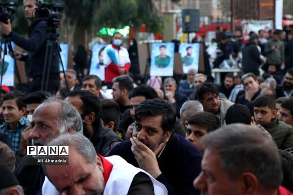 مراسم بزرگداشت چهلمین روز شهادت «مهدی زاهدلویی» در قم