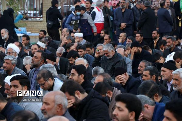 مراسم بزرگداشت چهلمین روز شهادت «مهدی زاهدلویی» در قم