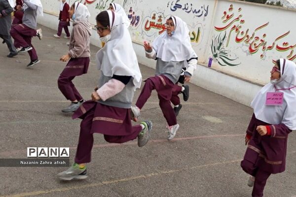 برگزاری المپیاد ورزشی در دبستان حضرت زهرا(س) رودهن