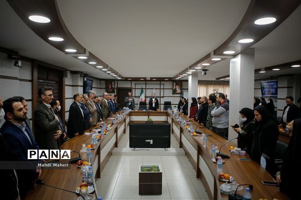 پنجمین نشست اداری قائم مقام سازمان دانش‌آموزی با کارکنان سازمان دانش‌آموزی مرکز