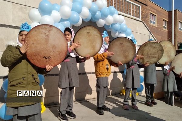 افتتاحیه طرح سفیران‌سلامت در مدرسه زنده‌یاد محمود دربانی شهرستان قرچک