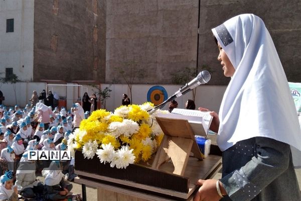افتتاحیه طرح سفیران‌سلامت در مدرسه زنده‌یاد محمود دربانی شهرستان قرچک