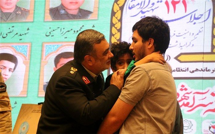 تجلیل از «آرتین» در اجلاسیه 121 شهید نظم و امنیت استان قم