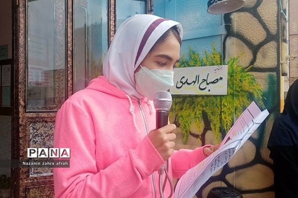 اجرای گسترده و هنری طرح مصباح‌الهدی در مدارس رودهن