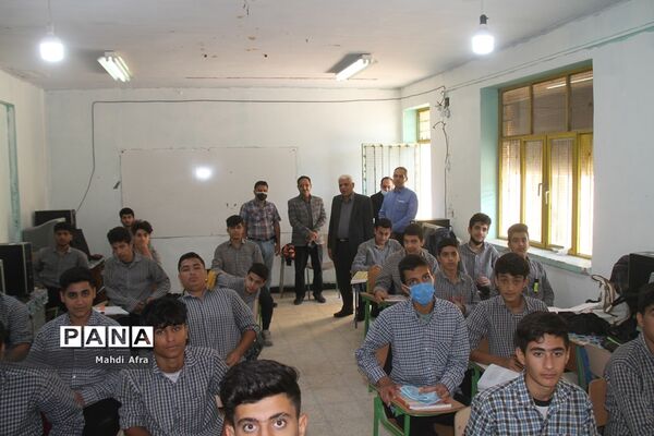 بازدید از هنرستان‌های شهرستان بهبهان