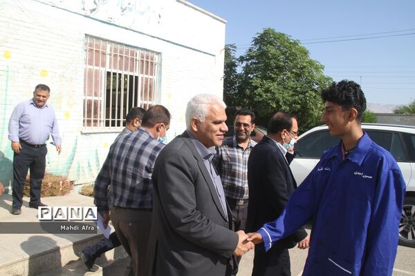 بازدید از هنرستان‌های شهرستان بهبهان