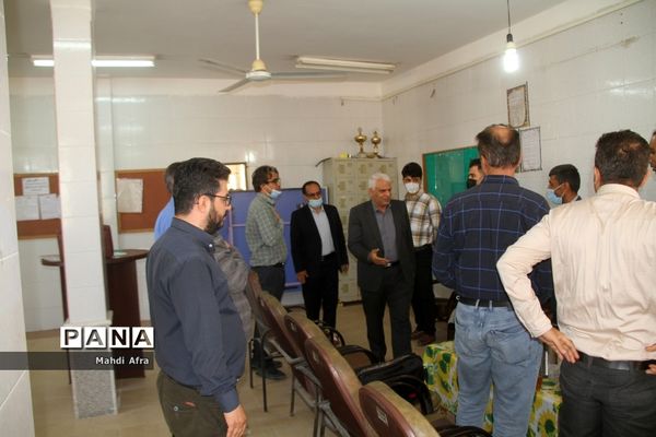 بازدید از هنرستان‌های شهرستان بهبهان