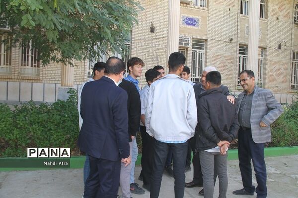 بازدید از هنرستان‌های شهرستان بهبهان
