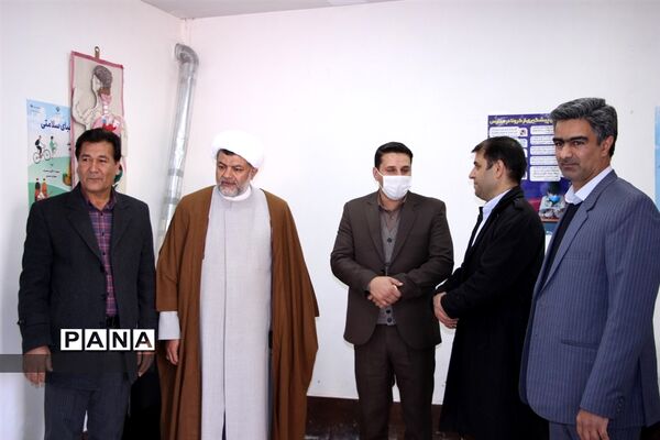 افتتاح آزمایشگاه در دبستان شهید سلیمانی تربت‌جام