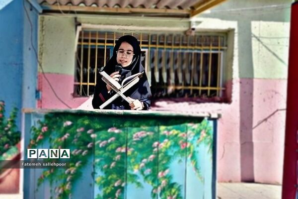 افتتاح کتابخانه دانش‌آموزی در شهرستان قرچک