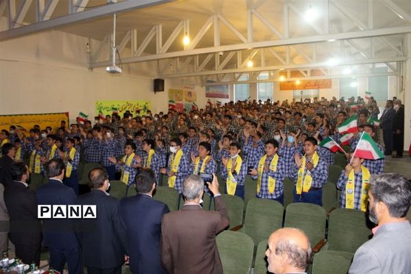 آیین نمادین بیست و پنجمین دوره انتخابات شورای دانش‌آموزی