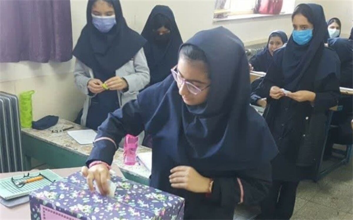 برگزاری انتخابات شورای دانش‌آموزی درآموزشگاه الزهرا(س) اسلامشهر /فیلم