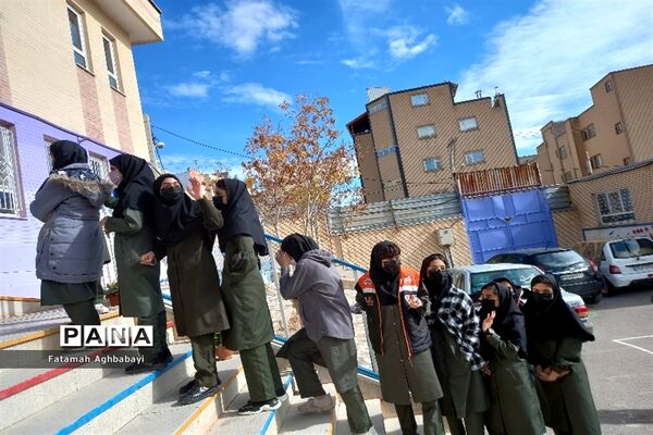 انتخابات شورای دانش‌آموزی در دبیرستان مرضیه شهرکرد