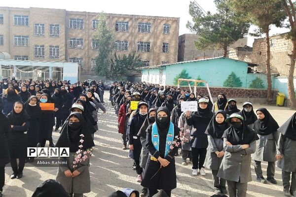 انتخابات شورای دانش‌آموزی مدرسه شهدای فرون‌آباد پاکدشت