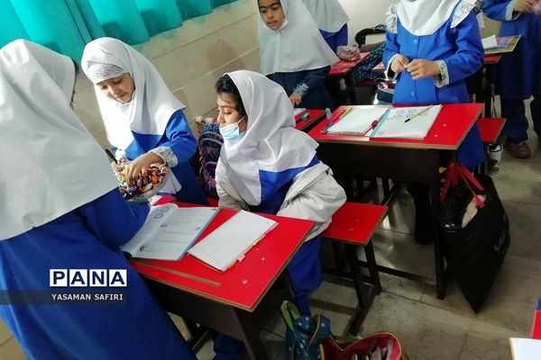 بزرگداشت شهید ادواردو آنیلی در دبستان دخترانه شهید کمانی فشافویه