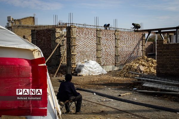 عملیات بازسازی و احداث واحدهای مسکونی مناطق زلزله زده خوی