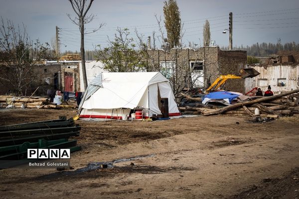 عملیات بازسازی و احداث واحدهای مسکونی مناطق زلزله زده خوی