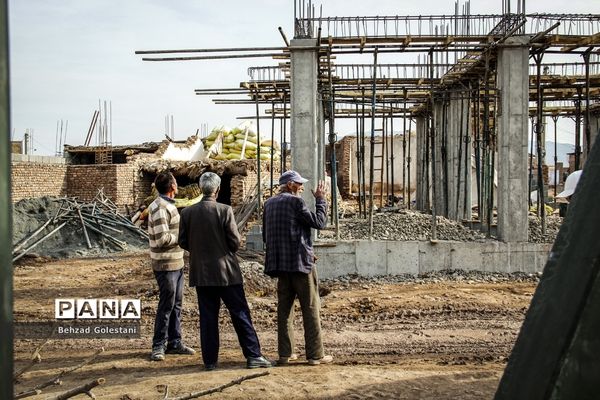 عملیات بازسازی و احداث واحدهای مسکونی مناطق زلزله زده خوی