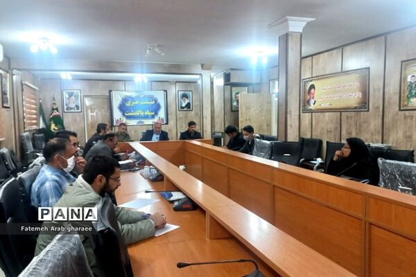 نشست خبری تشریح برنامه‌های گرامیداشت هفته بسیج در پاکدشت