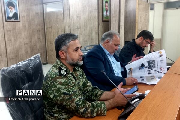 نشست خبری تشریح برنامه‌های گرامیداشت هفته بسیج در پاکدشت