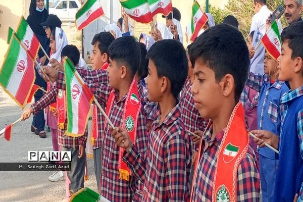 افتتاح طرح باران رحمت در مدارس دلوار