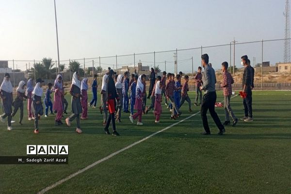 افتتاح طرح باران رحمت در مدارس دلوار