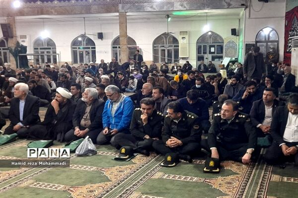 اولین یادواره شهدای نیروی انتظامی شهرستان قائمشهر