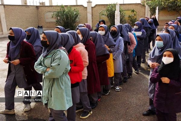 انتخابات شورای دانش‌آموزی آموزشگاه آیت‌الله سعیدی قم