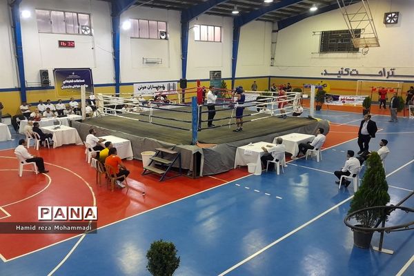 مسابقات قهرمانی بوکس جوانان استان مازندران