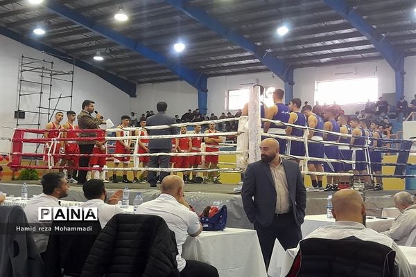 مسابقات قهرمانی بوکس جوانان استان مازندران