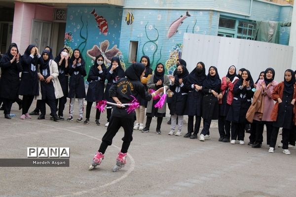 برگزاری المپیاد ورزشی درون مدرسه‌ای در دبیرستان شهید‌خدابخشی قم