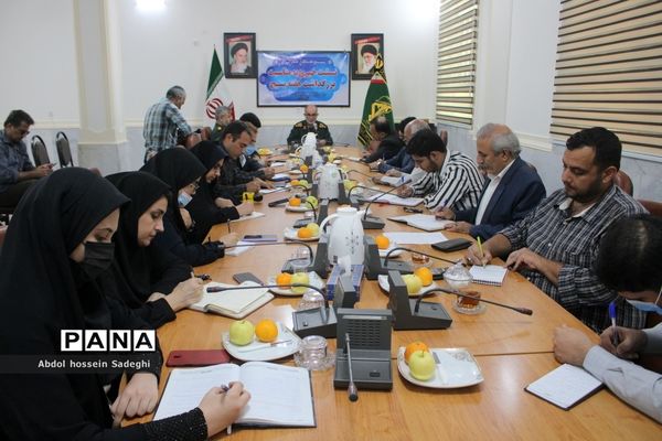 نشست خبری فرمانده امام صادق (ع) بوشهر