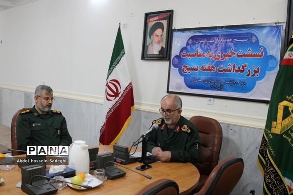 نشست خبری فرمانده امام صادق (ع) بوشهر