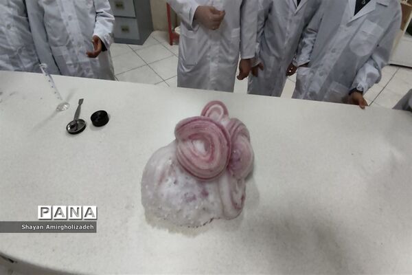 راه‌اندازی آزمایشگاه علوم در مدرسه فرهنگیان شهرستان قرچک