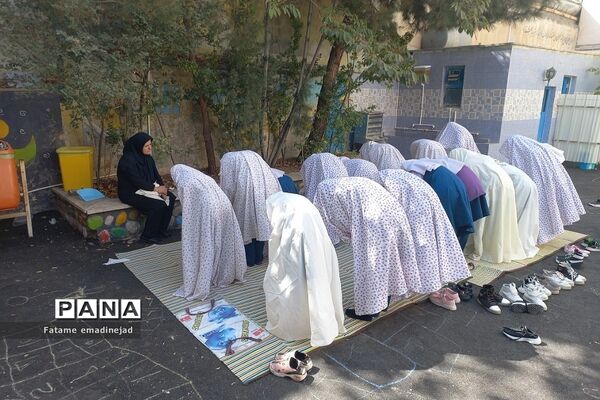 آموزش وضو، نماز و ساماندهی نمازخانه در دبستان کوثر رودهن