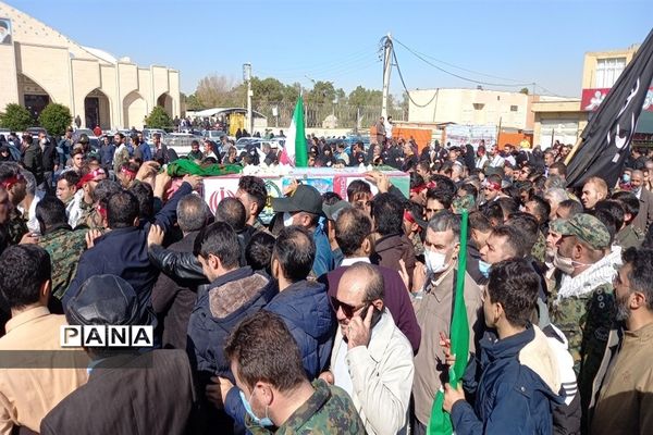 مراسم تشییع شهدای مدافع امنیت در اصفهان